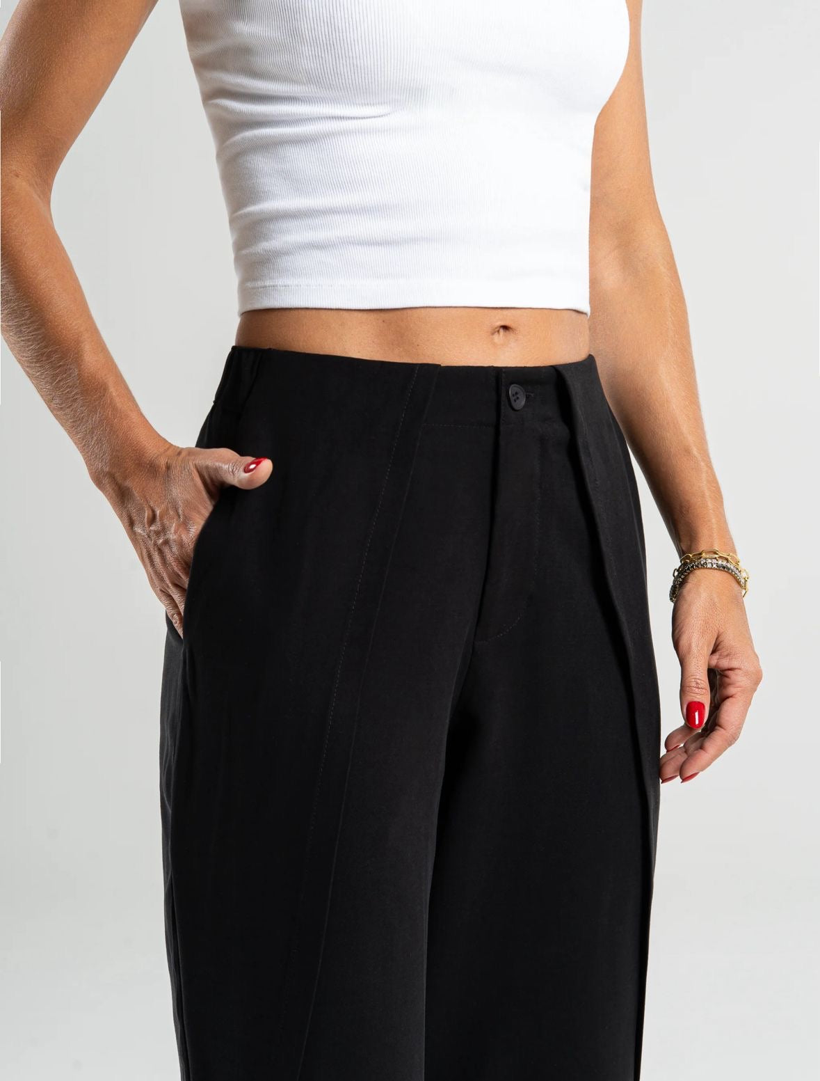 Melly Overlap Pants