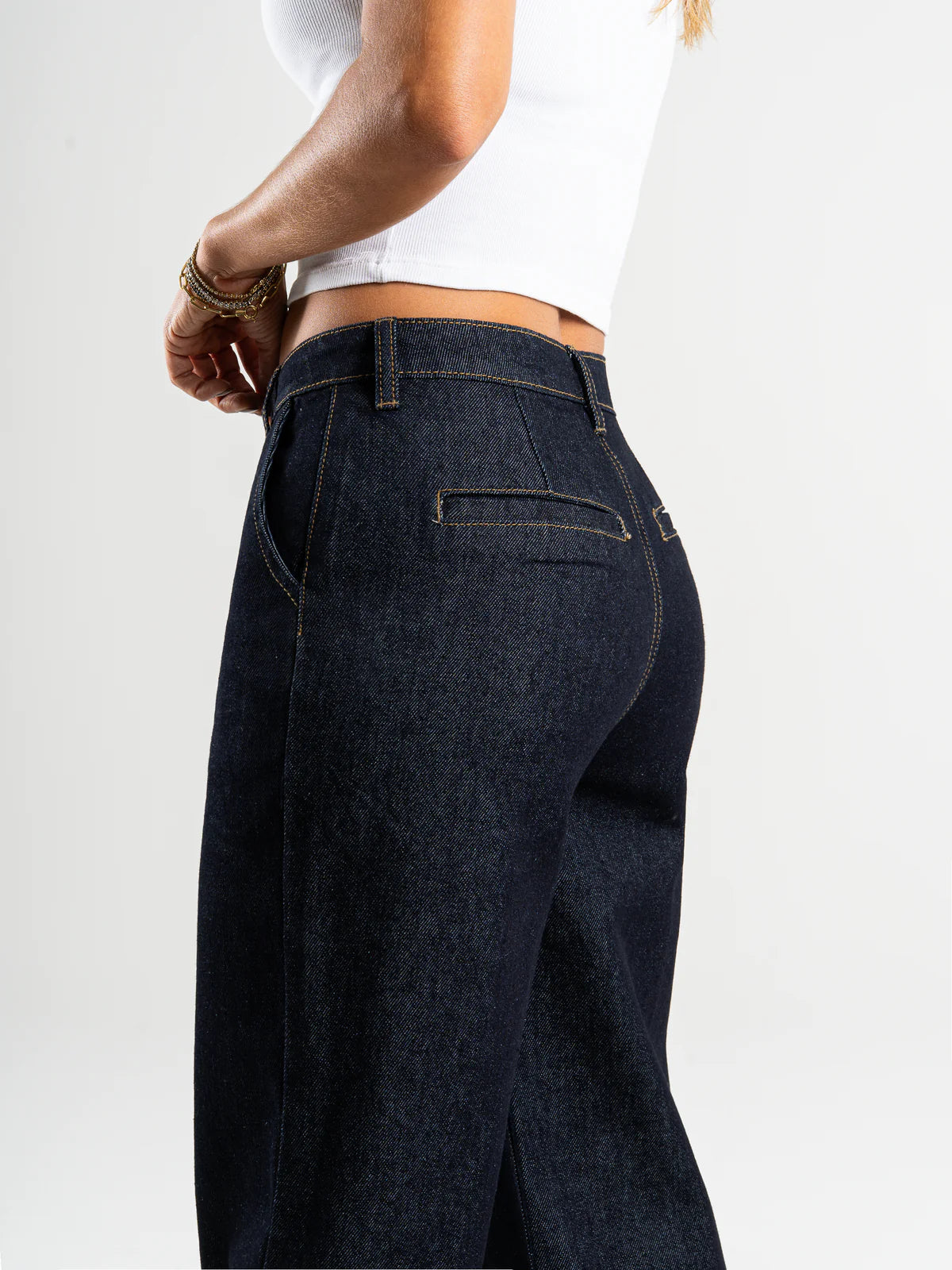 Bronzy Denim pants