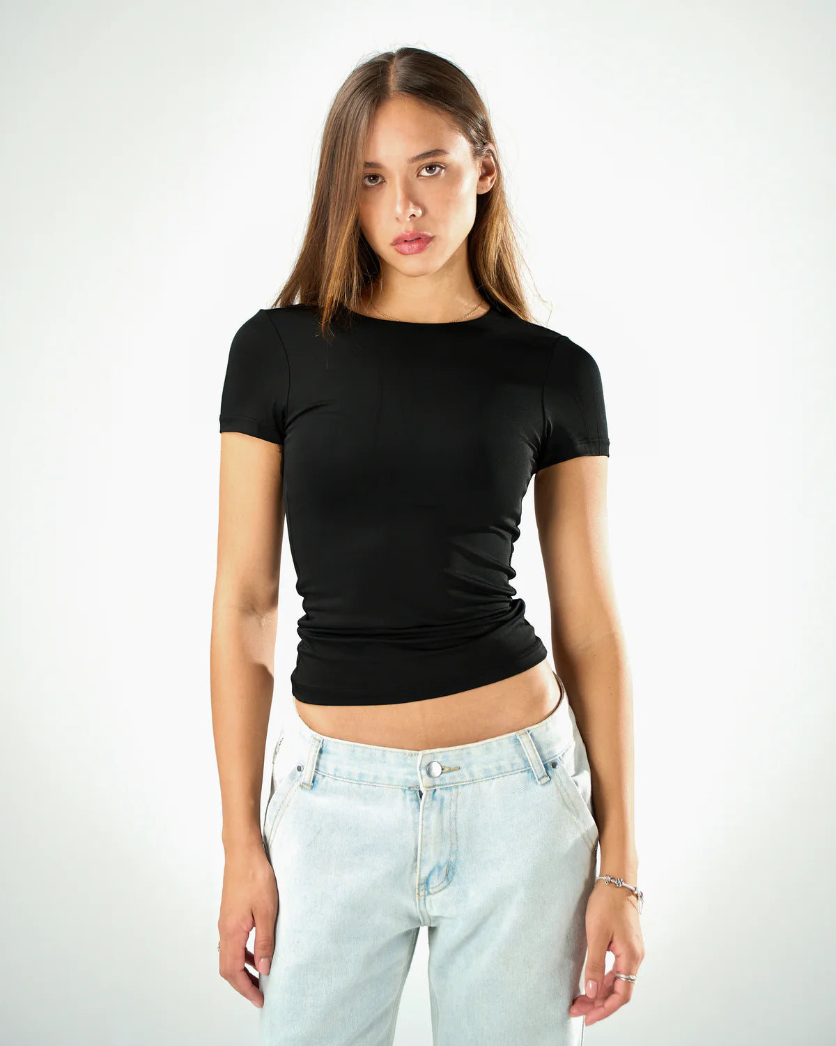 Shaping short sleeve shirt