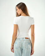 Shaping short sleeve shirt