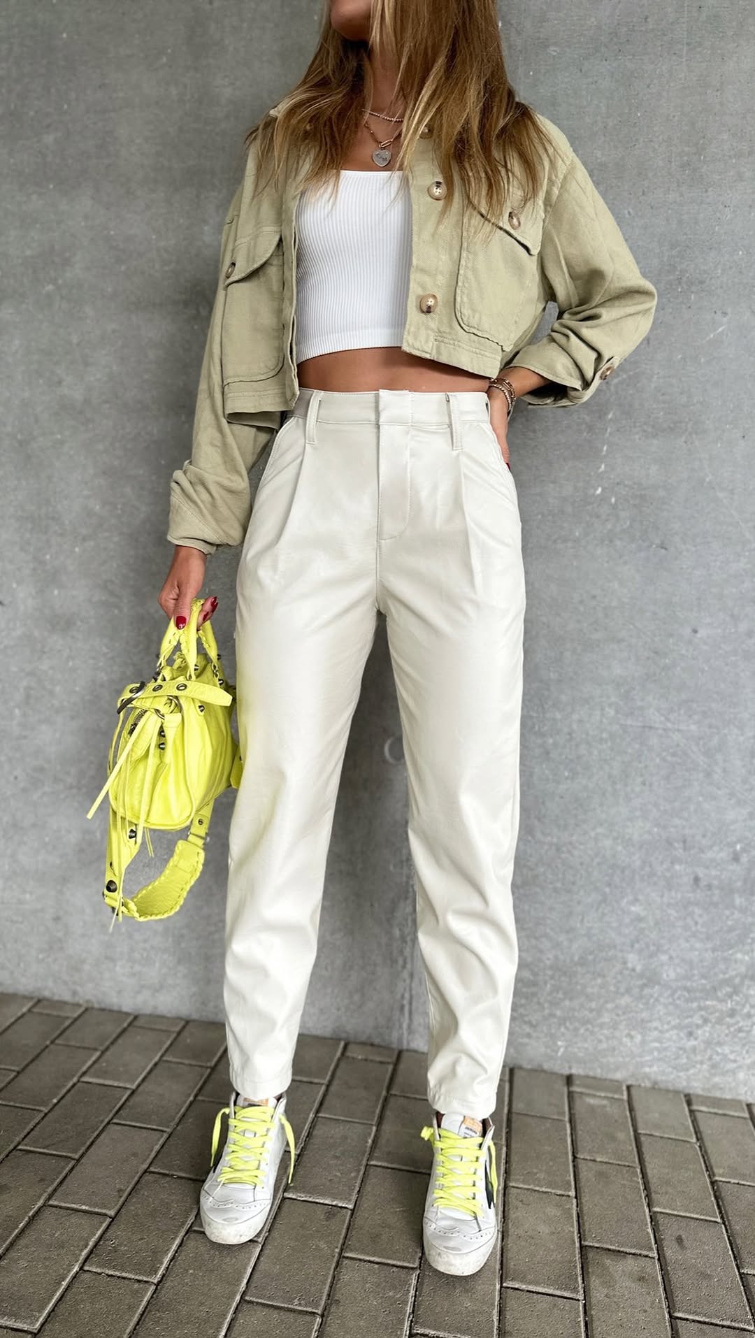 MomFit Leather pants