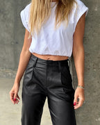 MomFit Leather pants