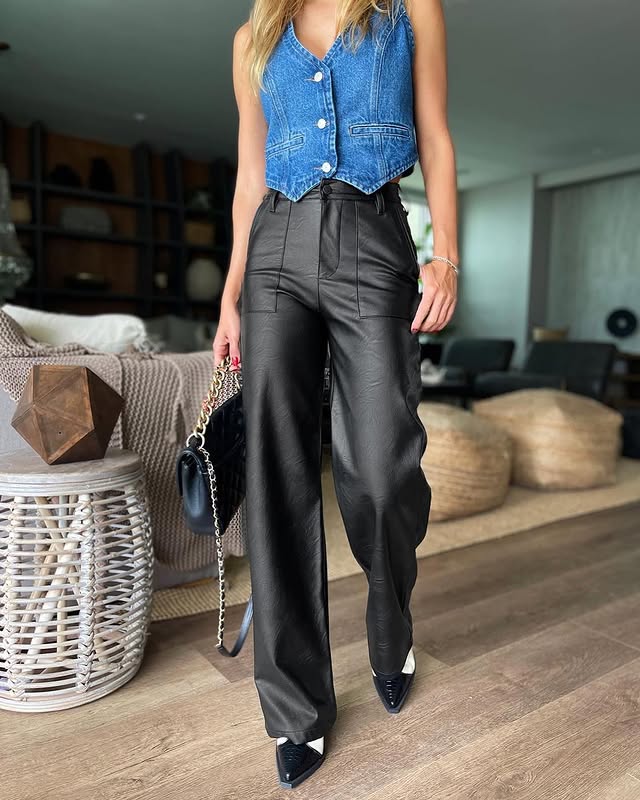 Vera Leather pants