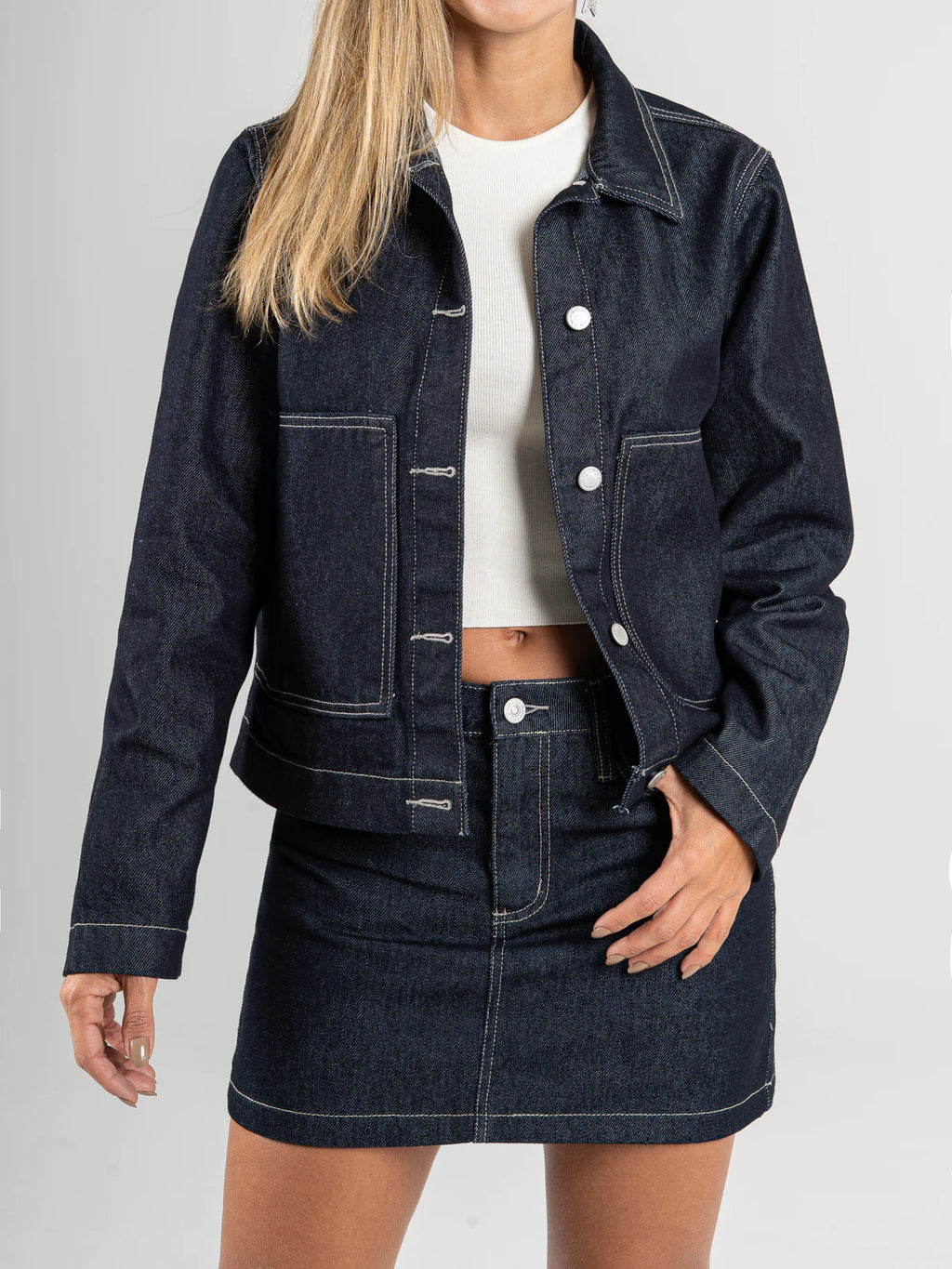 Cally Denim Set