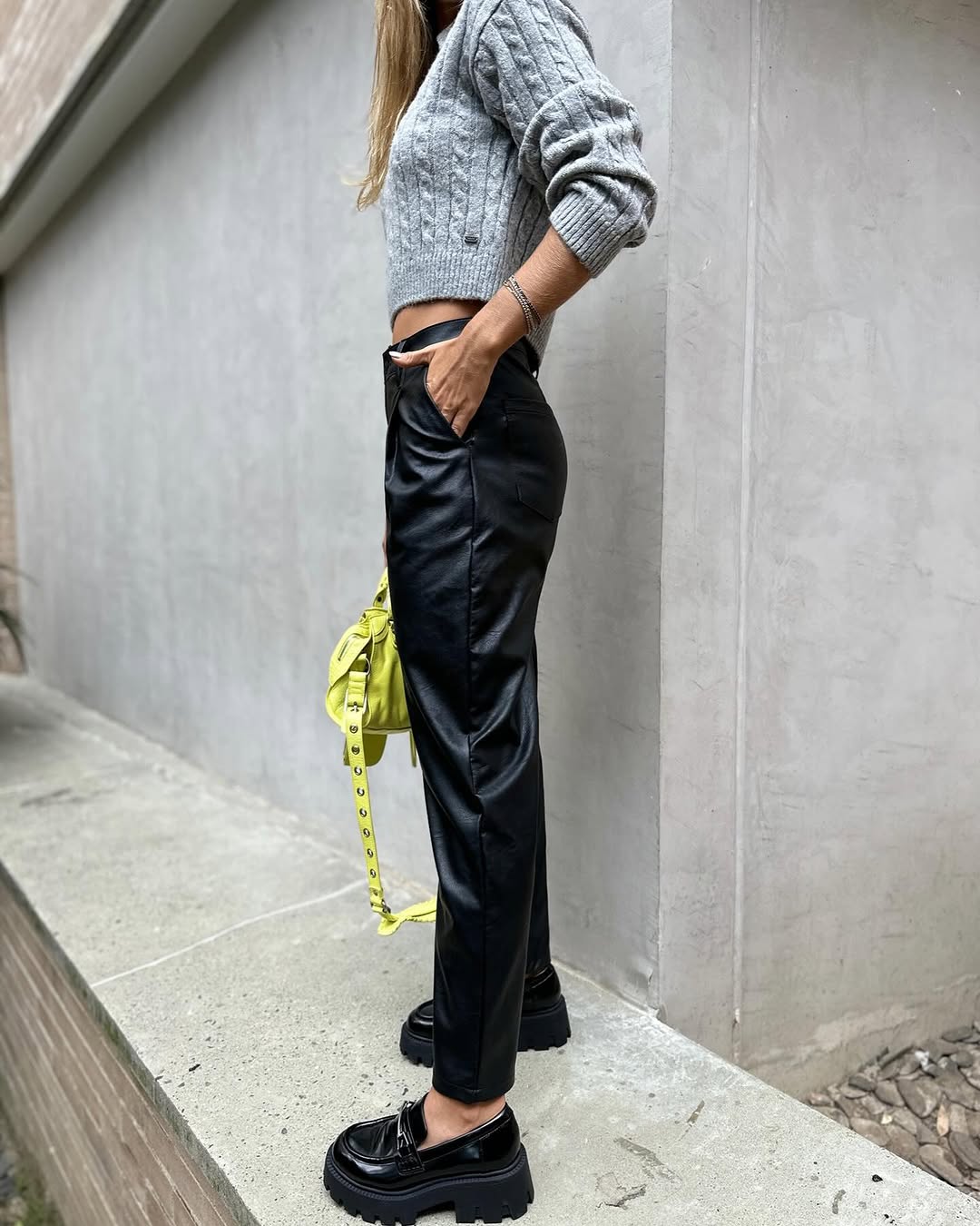 MoMFit leather Pants