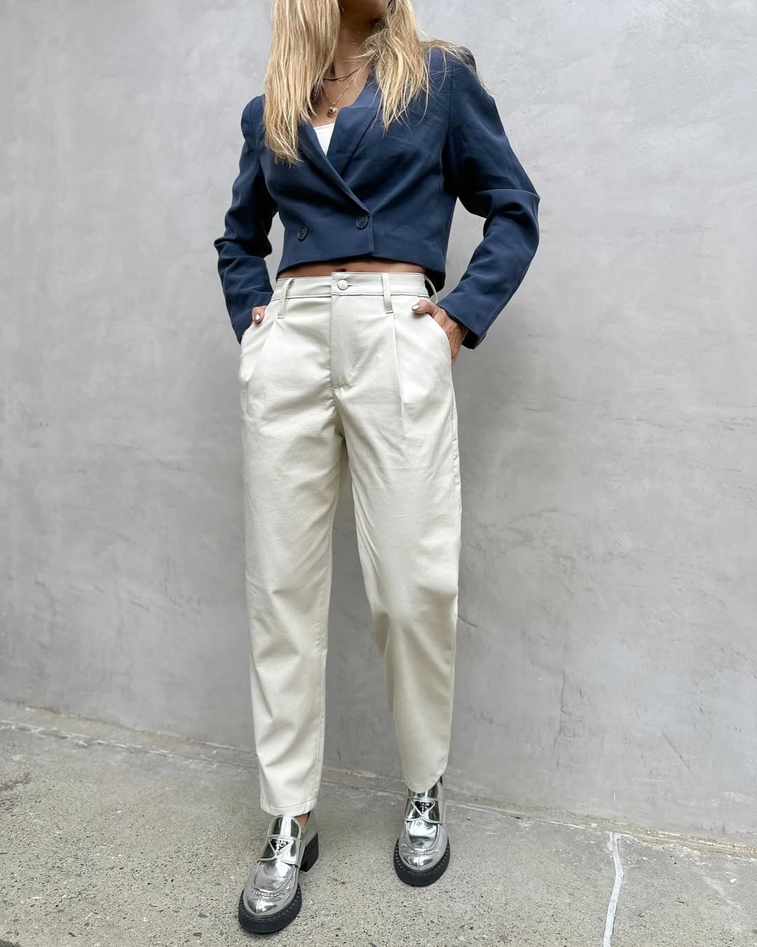 MoMFit leather Pants