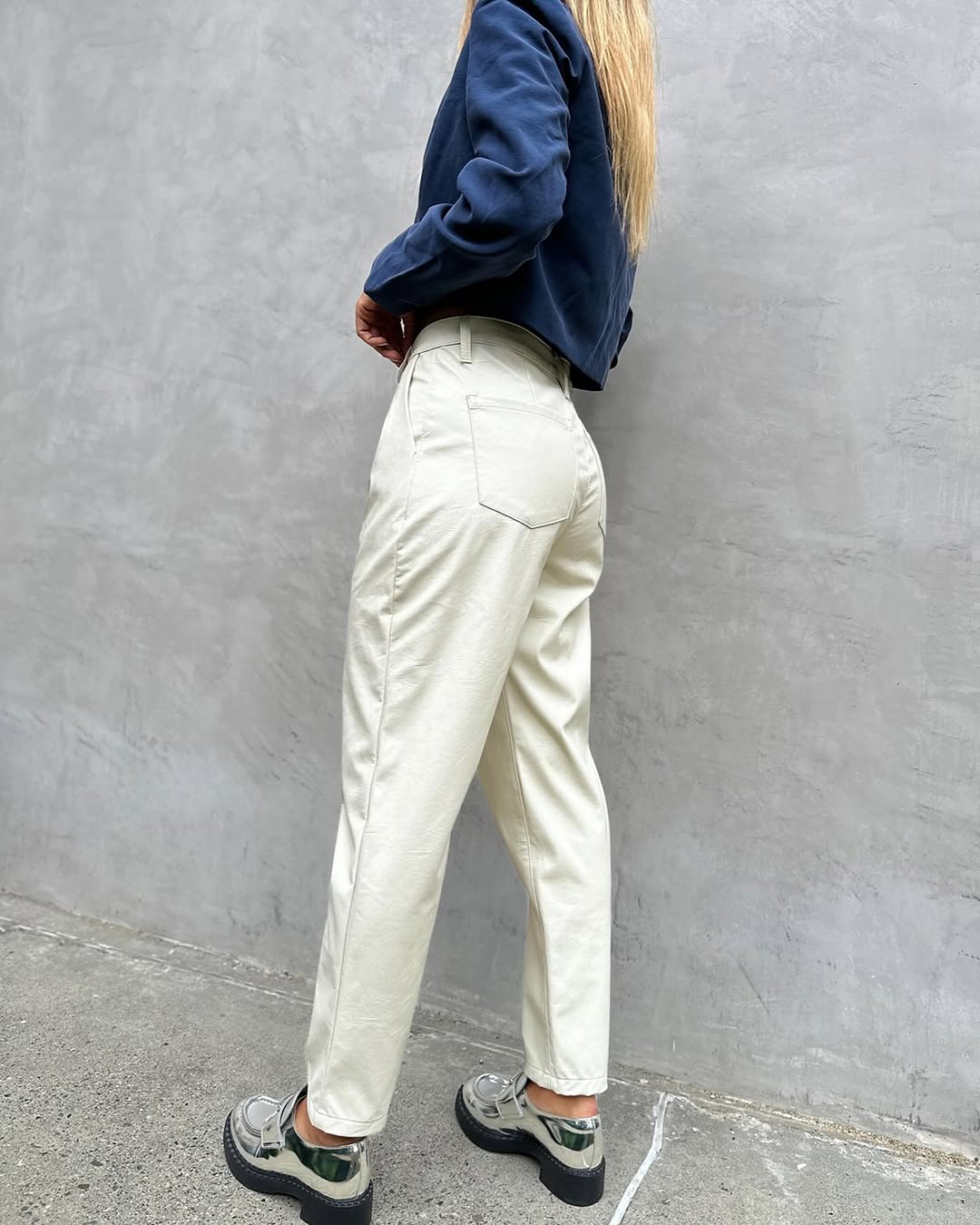 MoMFit leather Pants